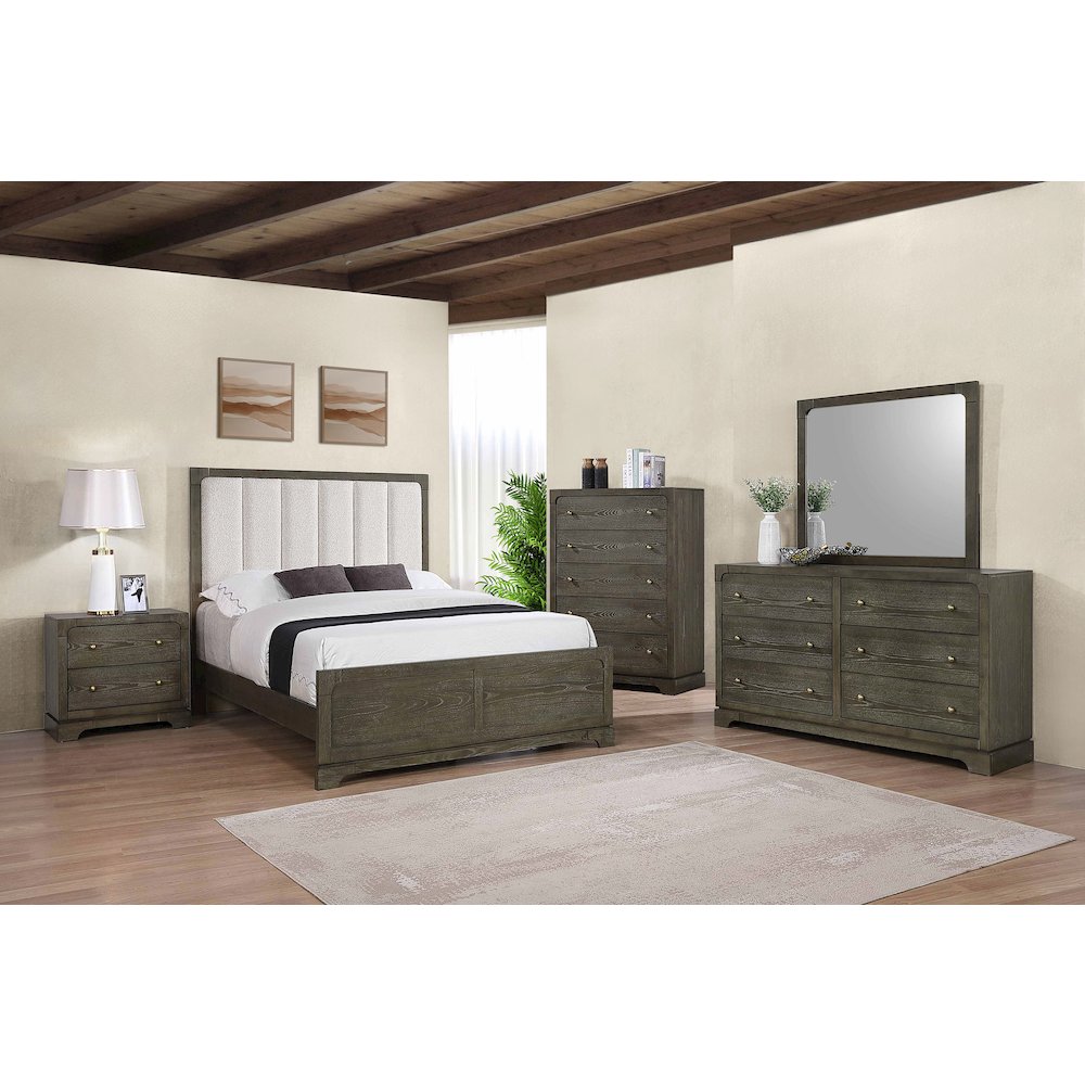 Gran Park 5-piece Queen Bedroom Set Dark Cocoa