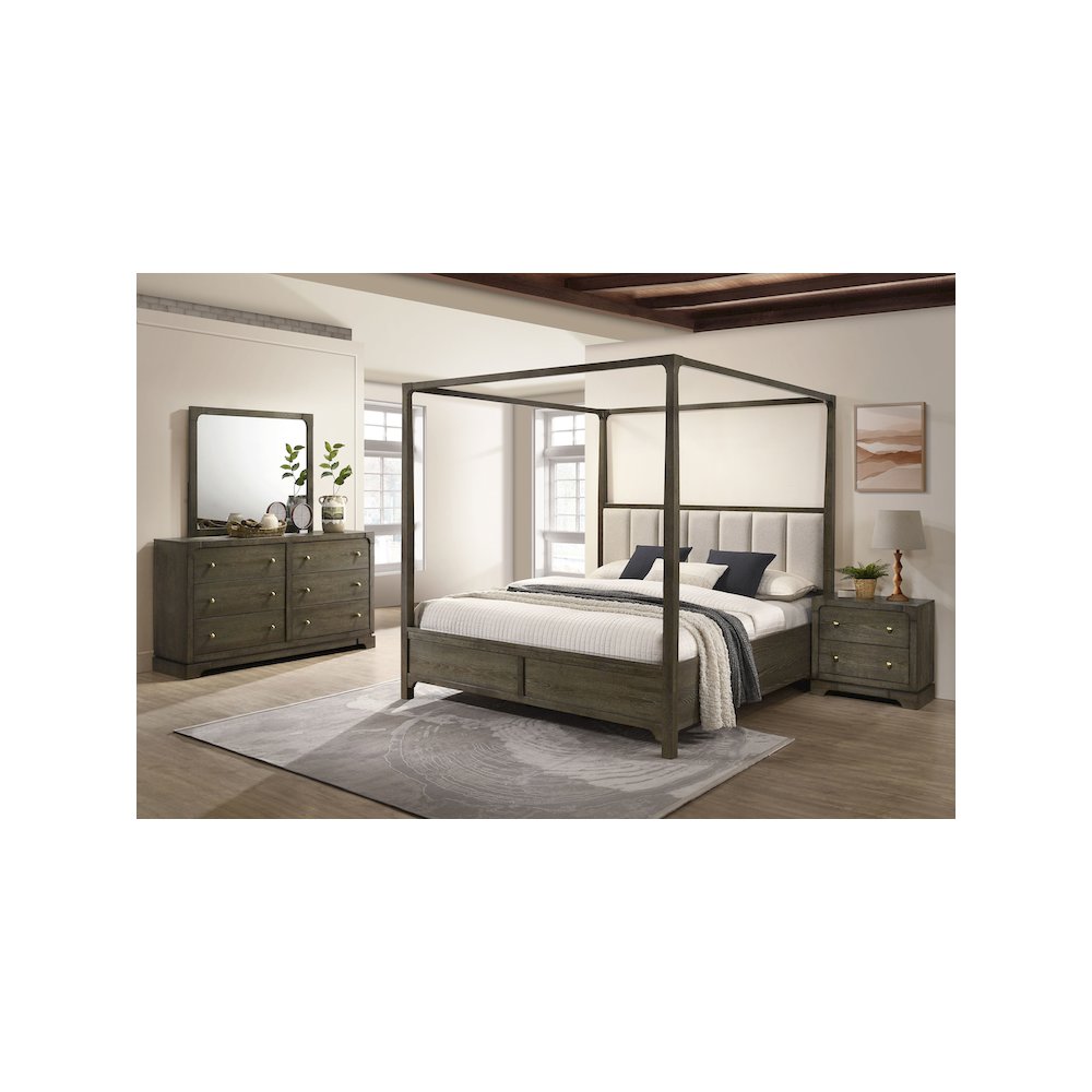 Gran Park 4-piece Queen Bedroom Set Dark Cocoa