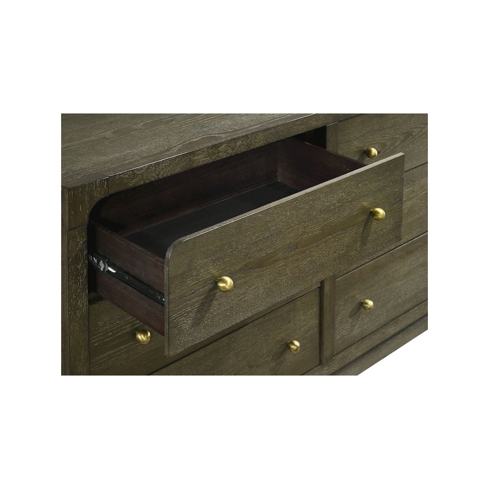 Gran Park 6-drawer Dresser Cabinet Dark Cocoa