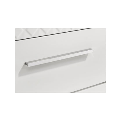 Ives 6-drawer Dresser and Mirror White High Gloss