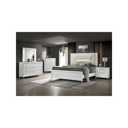 Marmore 5-drawer Bedroom Chest of Drawers White
