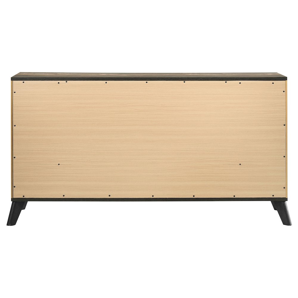 Kaywood 6-drawer Dresser Cabinet Natural Pine