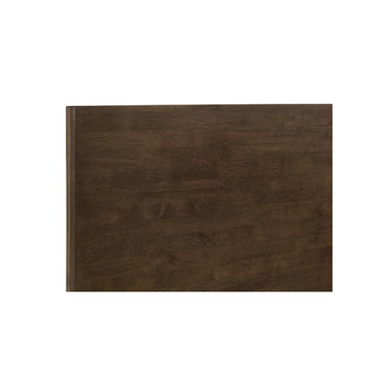 Glenwood 48-inch Eastern King Platform Panel Bed Warm Brown