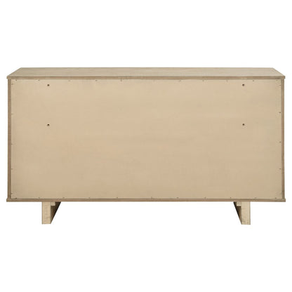 Kailani 9-drawer Dresser Cabinet Beige Oak