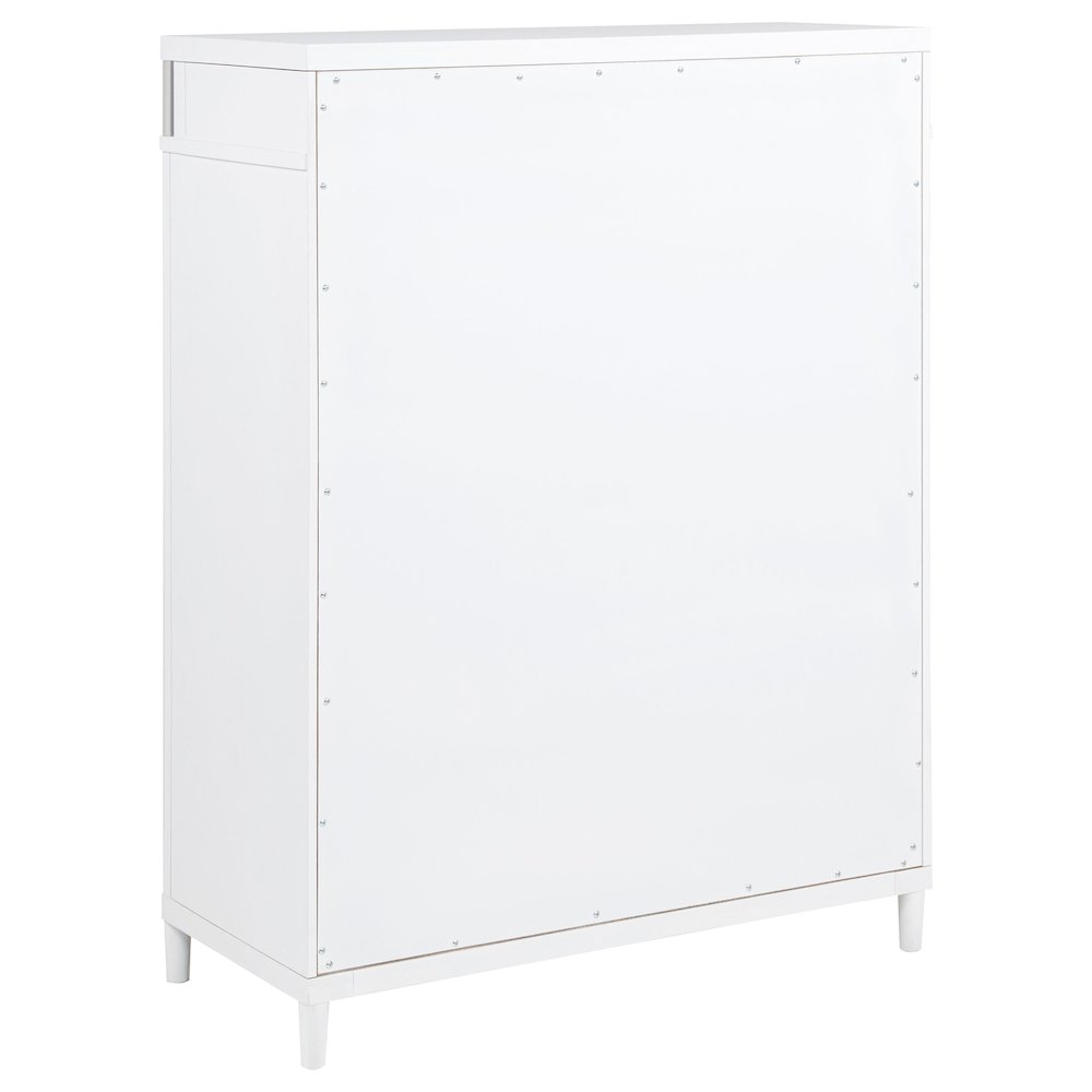 Gracemont 5-piece California King Bedroom Set White