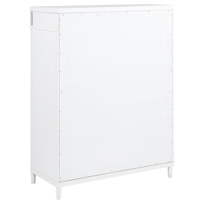 Gracemont 5-piece California King Bedroom Set White