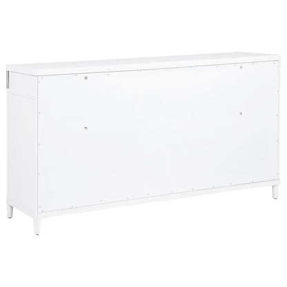 Gracemont 8-drawer Bedroom Dresser Cabinet White