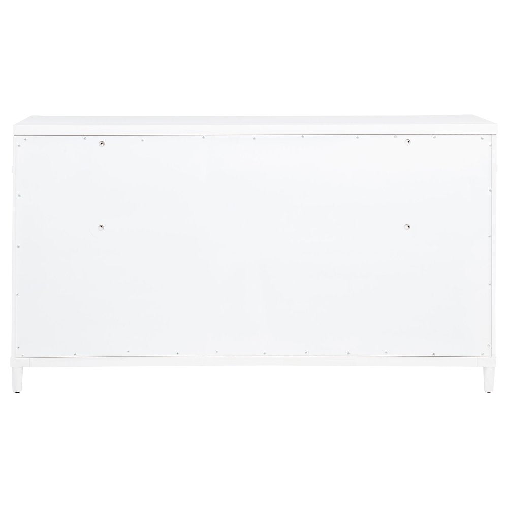 Gracemont 8-drawer Bedroom Dresser Cabinet White