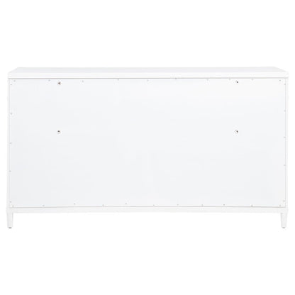 Gracemont 8-drawer Bedroom Dresser Cabinet White