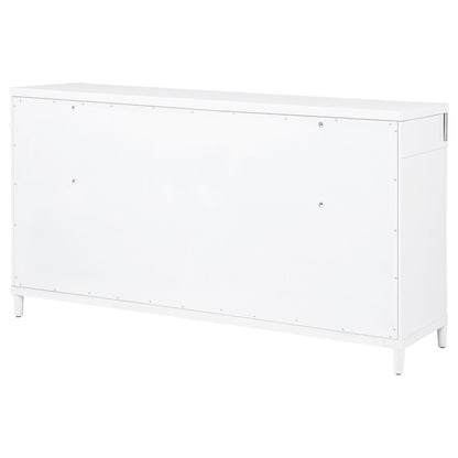 Gracemont 8-drawer Bedroom Dresser Cabinet White
