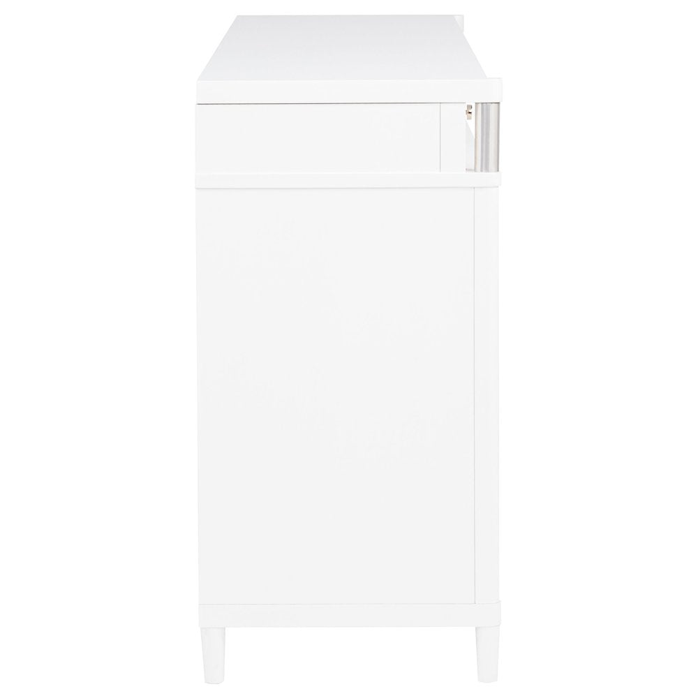 Gracemont 8-drawer Bedroom Dresser Cabinet White