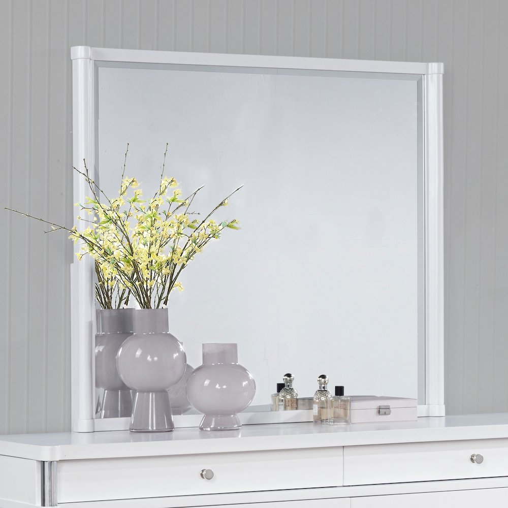 Gracemont Dresser Mirror White