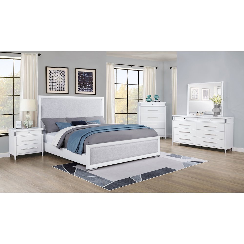 Gracemont Dresser Mirror White