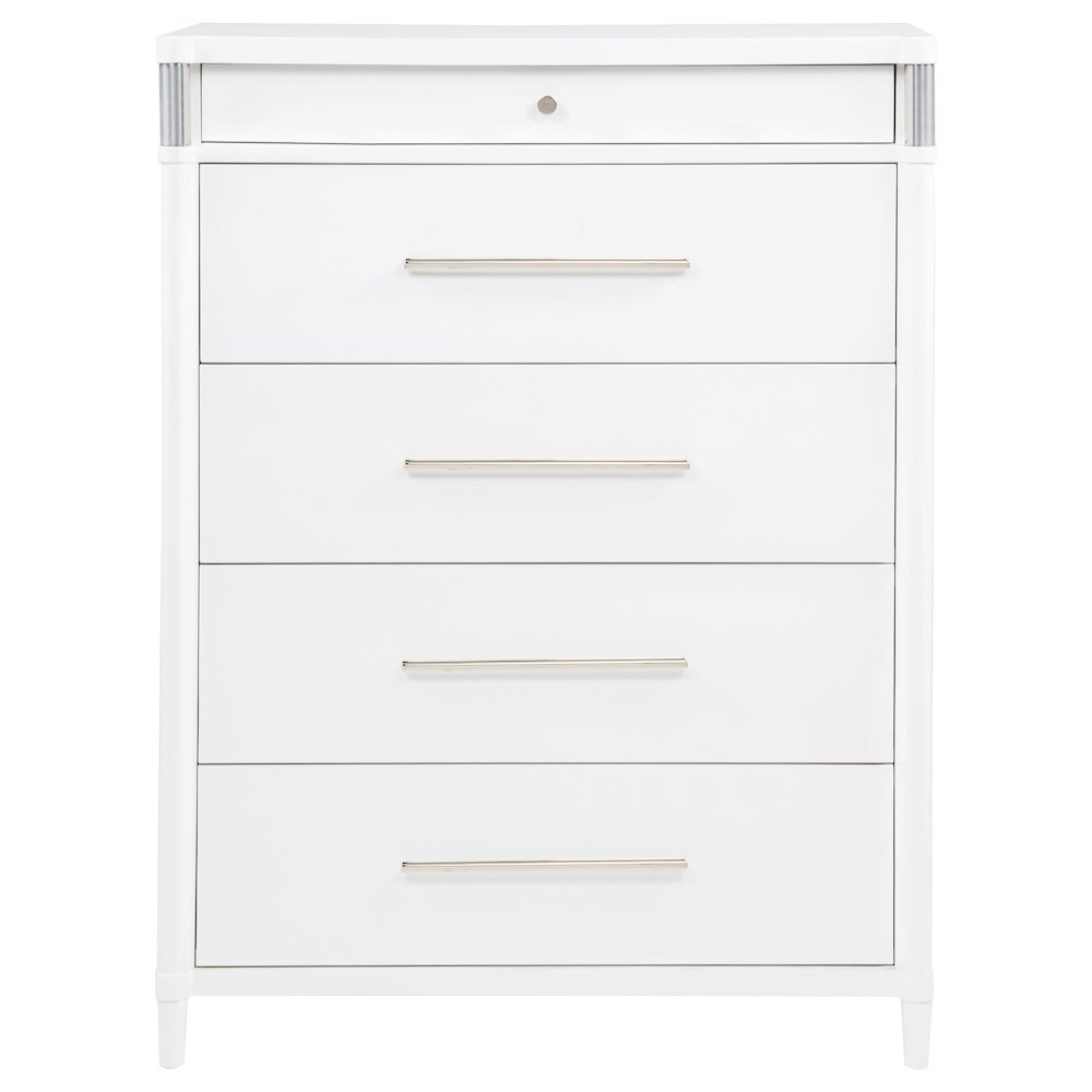 Gracemont 5-drawer Bedroom Chest of Drawers White