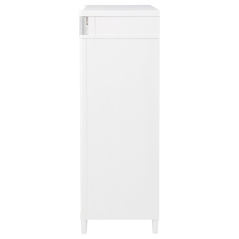 Gracemont 5-drawer Bedroom Chest of Drawers White