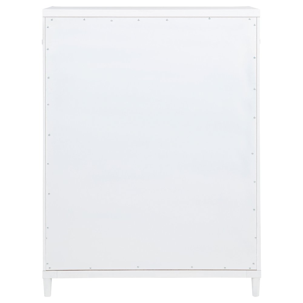 Gracemont 5-drawer Bedroom Chest of Drawers White