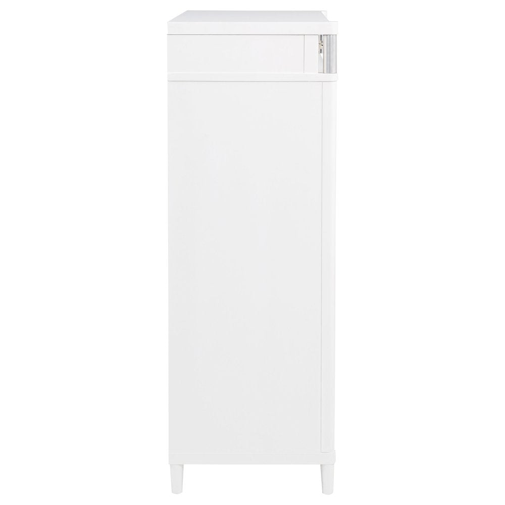 Gracemont 5-drawer Bedroom Chest of Drawers White