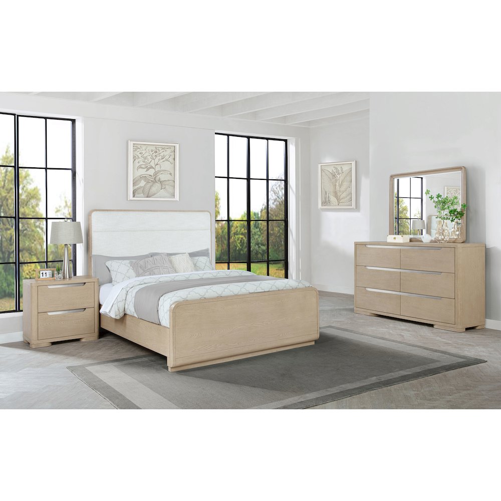 Ladera 4-piece California King Bedroom Set Light Elm