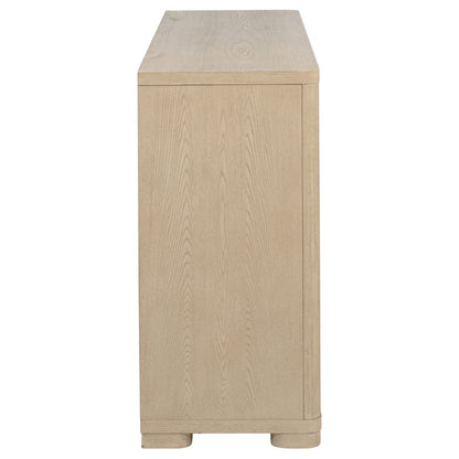 Ladera 6-drawer Bedroom Dresser Light Elm