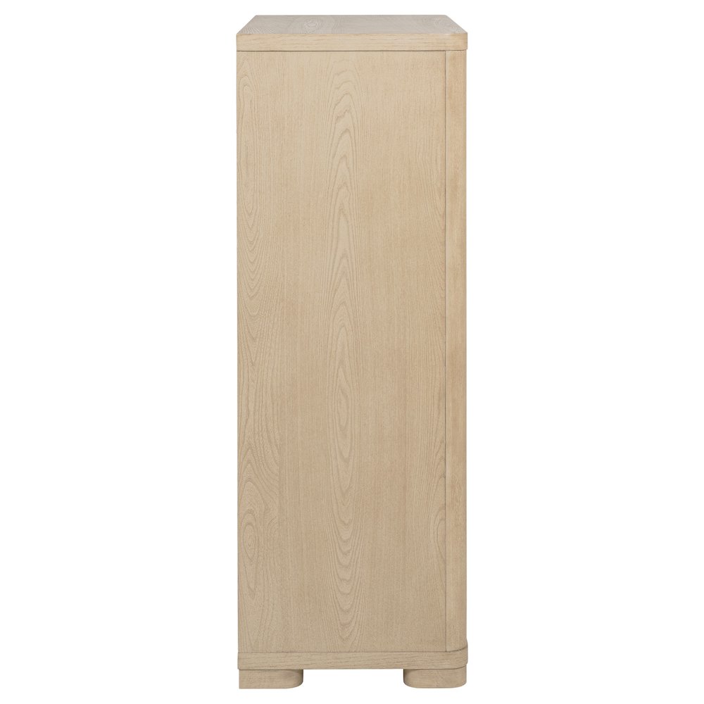 Ladera 5-drawer Bedroom Chest of Drawers Light Elm