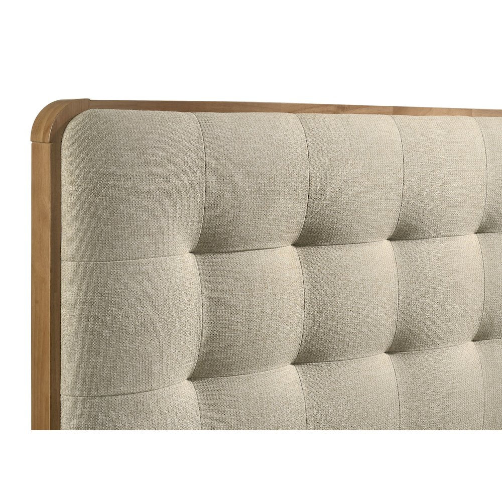 Robyn Wood Eastern King Platform Bed Light Ash
