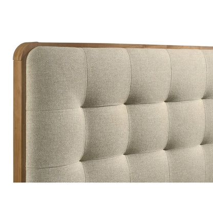 Robyn Wood Eastern King Platform Bed Light Ash