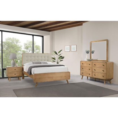 Robyn 4-piece California King Bedroom Set Light Ash