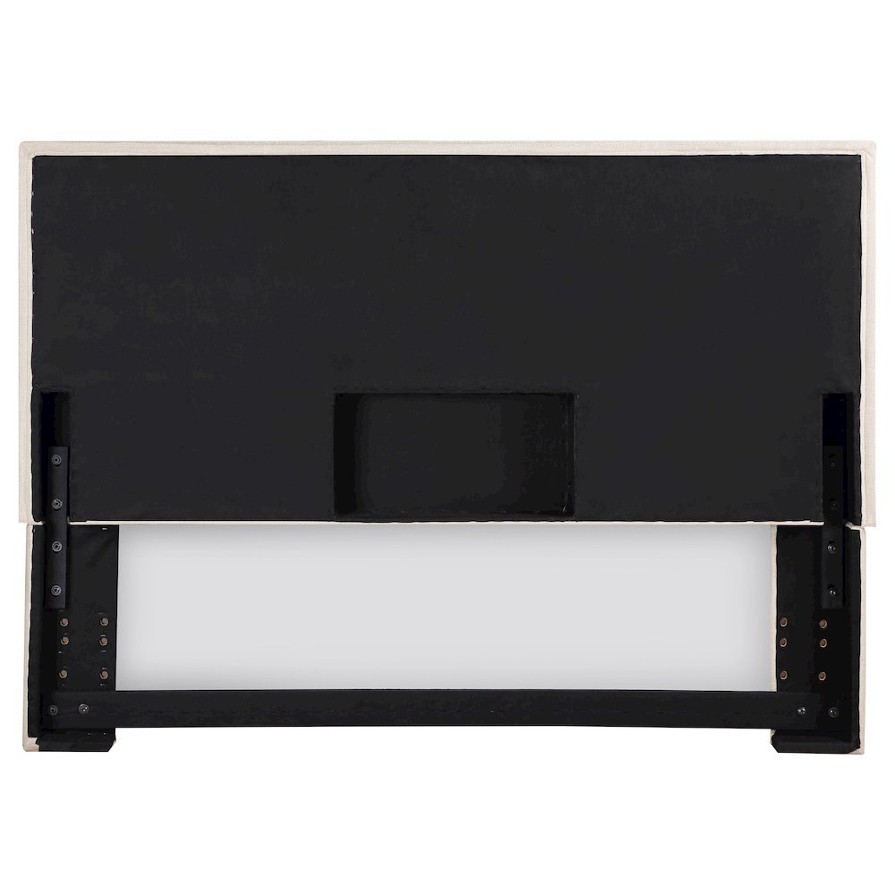 Beige King Size Headboard Only, Upholstered Bed Headboard King Headboard