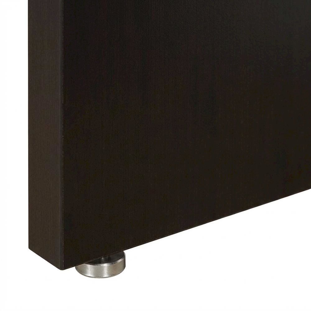 Brown Engineered Wood Writing Desk With Rectangular Shape And Transitional Style