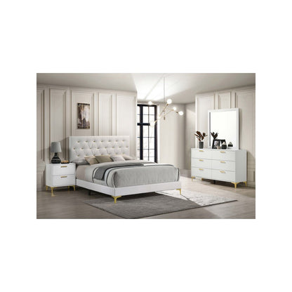 Kendall 4-piece California King Bedroom Set White