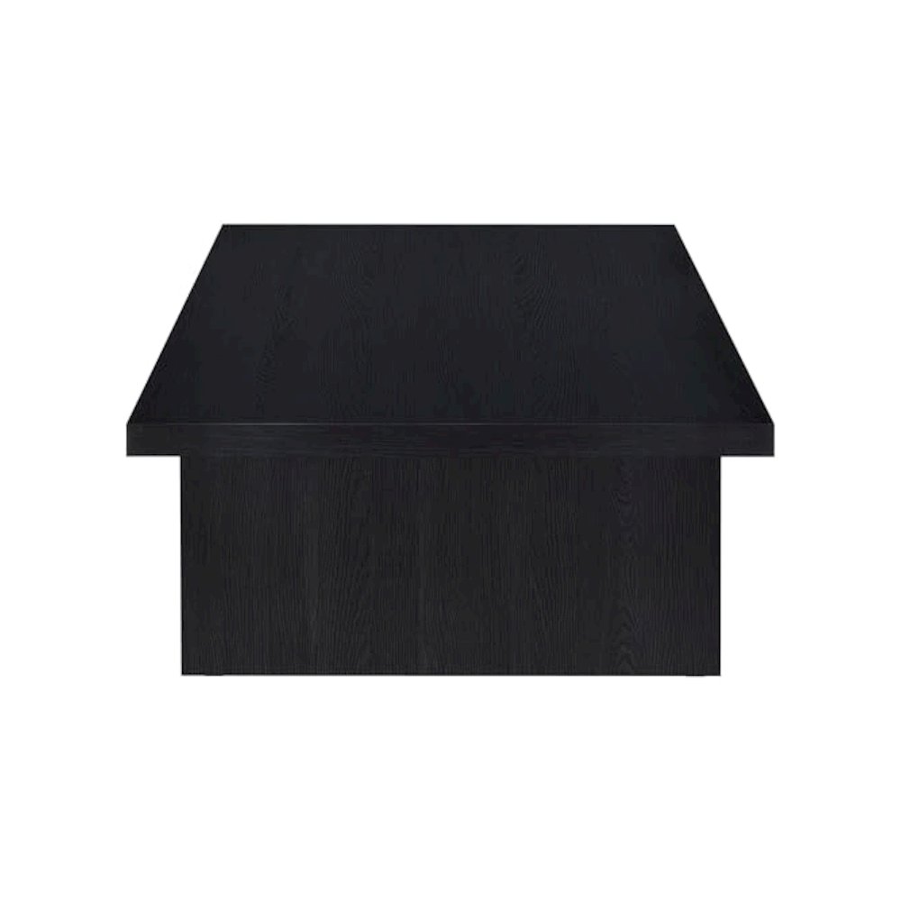Max 3-piece Rectangular Coffee and End Table Set Black