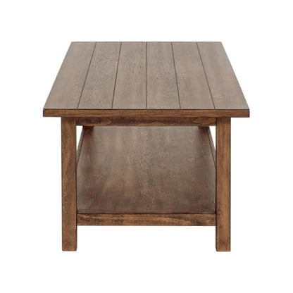 Payne 2-piece Coffee and 1-drawer End Table Set Brown