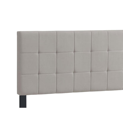 Fairfield Upholstered Queen Panel Bed Beige
