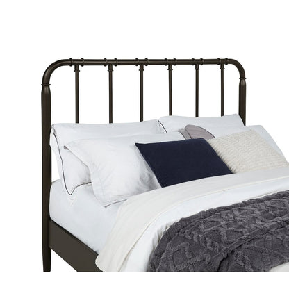 Rocco All Wood Water Pipe Open Frame Eastern King Bed Dark Bronze