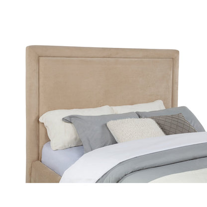 Lawson 55-inch Upholstered Eastern King Platform Bed Saddle