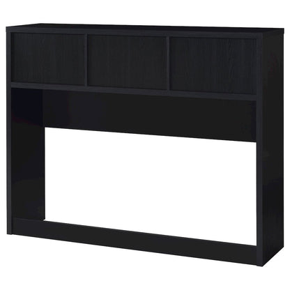 Westpark 3-piece Queen Bedroom Set Bookcase Headboard Black