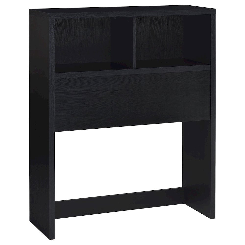 Westpark 49-inch Twin Bookcase Headboard Black