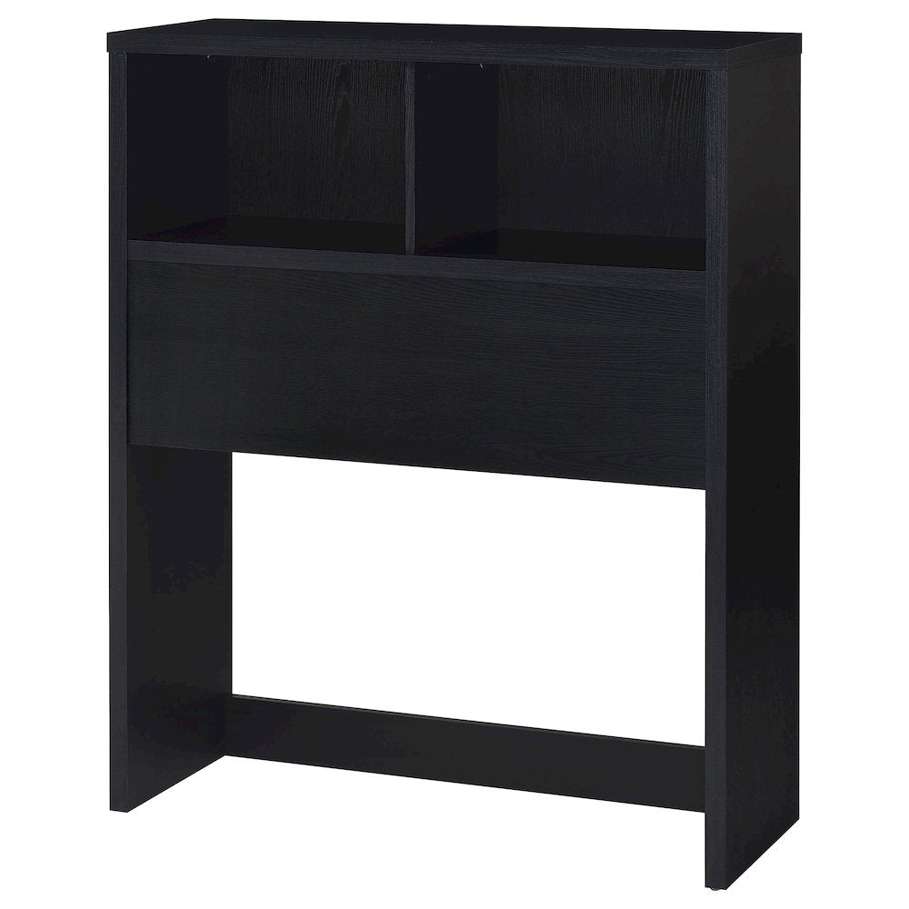 Westpark 49-inch Twin Bookcase Headboard Black
