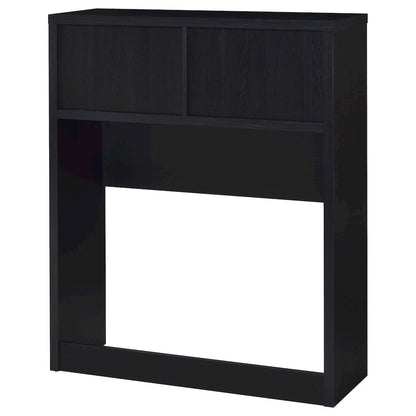 Westpark 49-inch Twin Bookcase Headboard Black