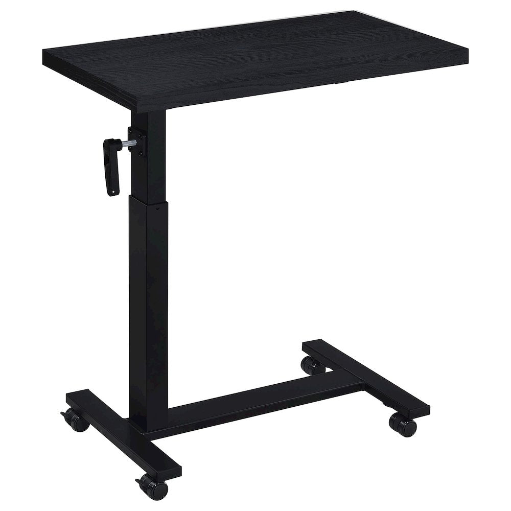 Westpark Height Adjustable Mobile Bedroom C-Table Black