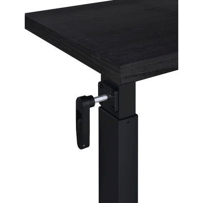 Westpark Height Adjustable Mobile Bedroom C-Table Black