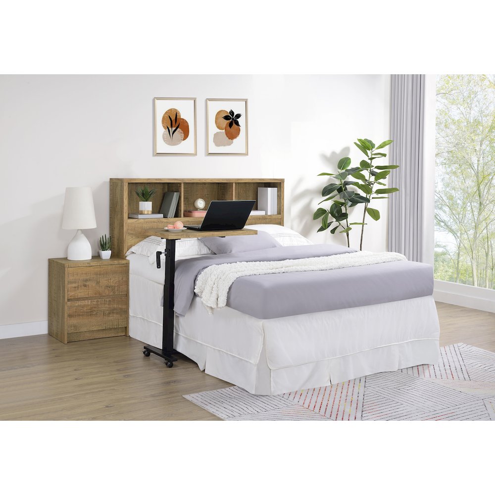 Westpark 49-inch Queen Bookcase Headboard Mango
