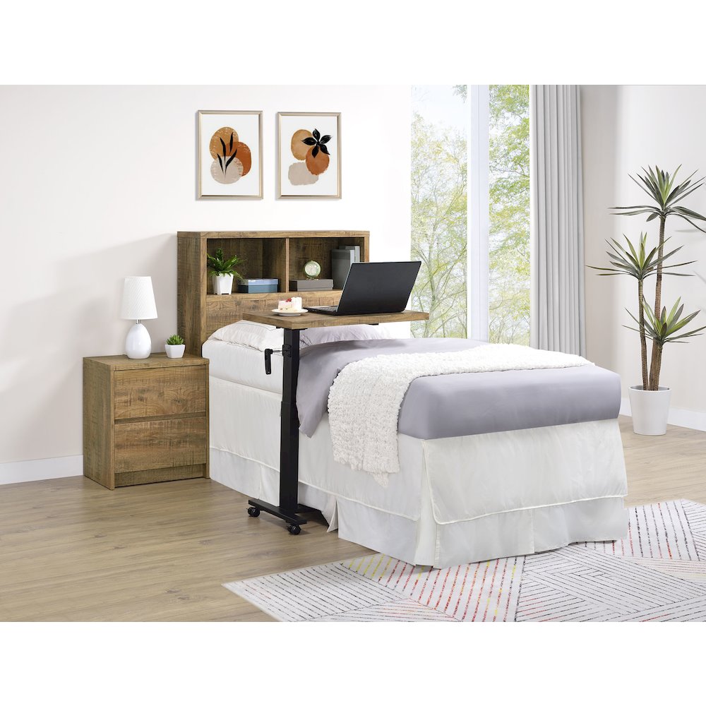 Westpark 49-inch Twin Bookcase Headboard Mango