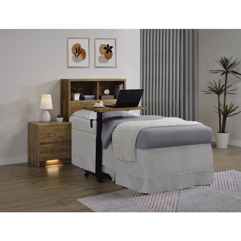 Westpark 49-inch Twin Bookcase Headboard Mango