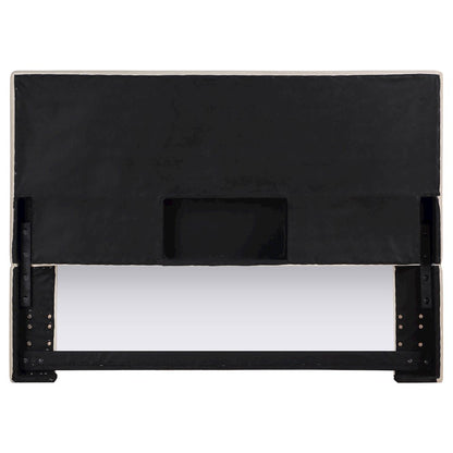 Kosmo Upholstered King Panel Headboard Sand