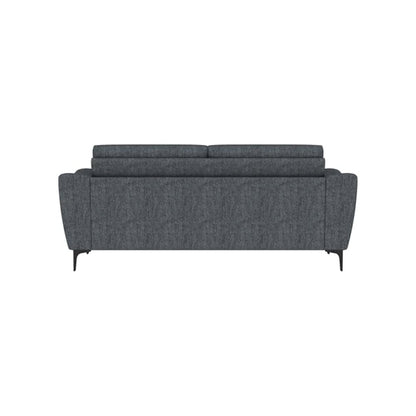 Nolan Upholstered Sloped Track Arm Sofa Charcoal
