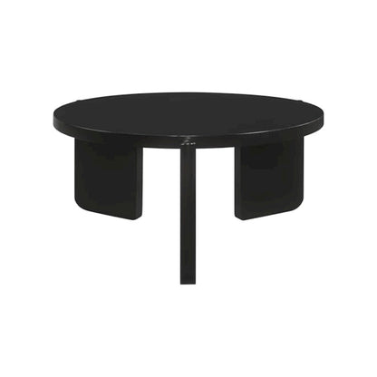 Cordova 2-piece Solid Wood Coffee and End Table Set Black