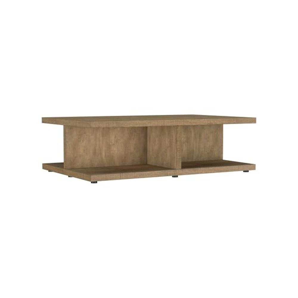 Cortona Square Engineered Wood Cocktail Coffee Table Mango