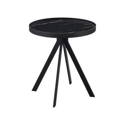 Briggs 2-piece Round Coffee and End Table Set Black