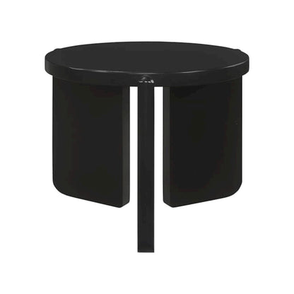 Cordova 2-piece Solid Wood Coffee and End Table Set Black